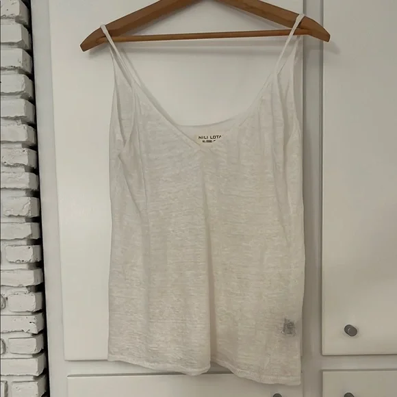 Nili Lotan. 100% linen camisole. Size small. - Picture 1 of 5